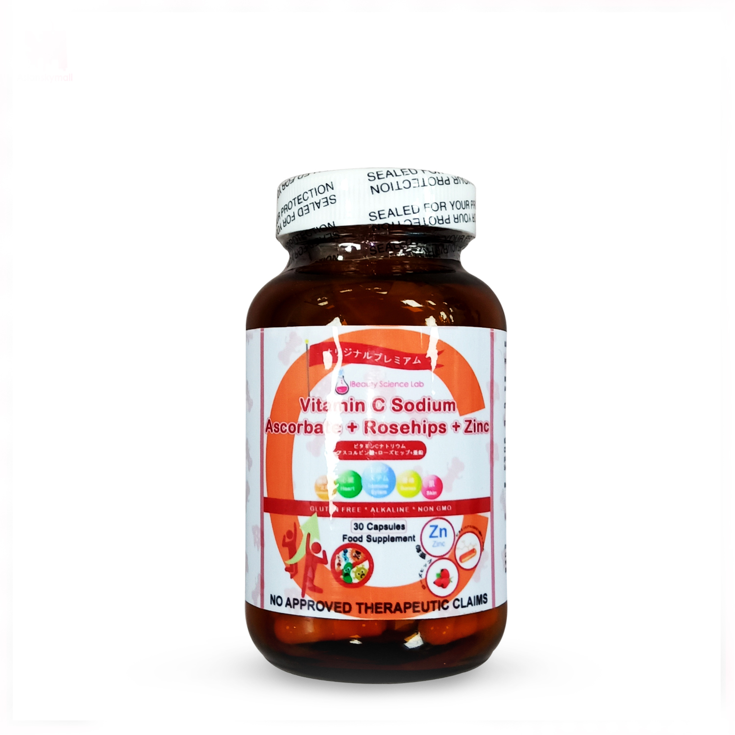 iBeauty Science Lab Vitamin C Sodium Ascorbate + Rosehips + Zinc iBeauty Science Lab Vitamin C Sodium Ascorbate + Rosehips + Zinc